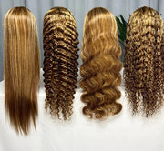 Honey Blonde Body Wavy Wig