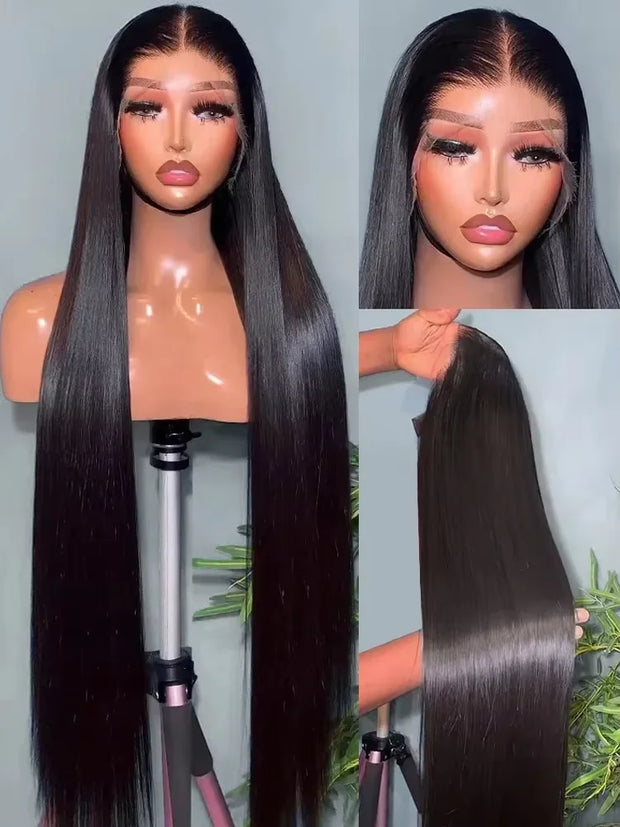 Straight Transparent Lace Frontal Wig