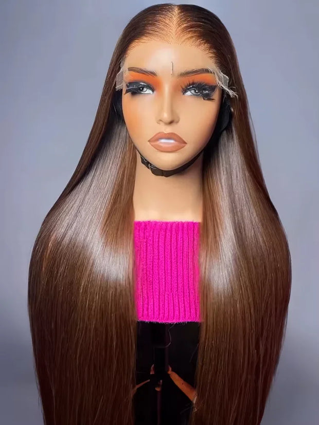 Brown HD Lace Frontal Wigs