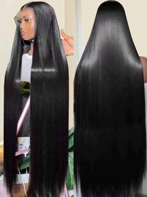 Straight Transparent Lace Frontal Wig