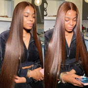 Brown HD Lace Frontal Wigs