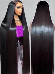 Straight Transparent Lace Frontal Wig