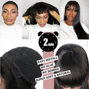 Body Wave Brown Human Hair Wigs