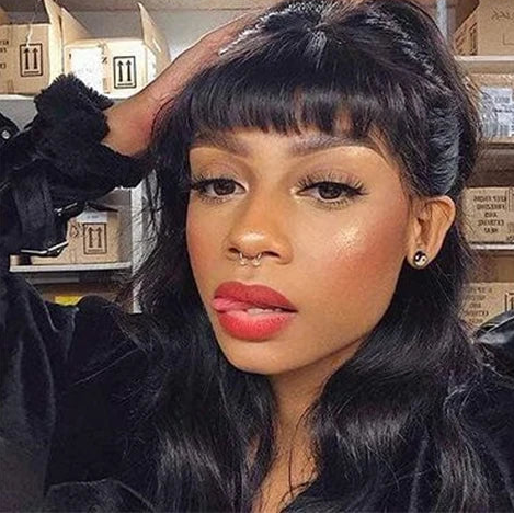 Body Wave Brown Human Hair Wigs