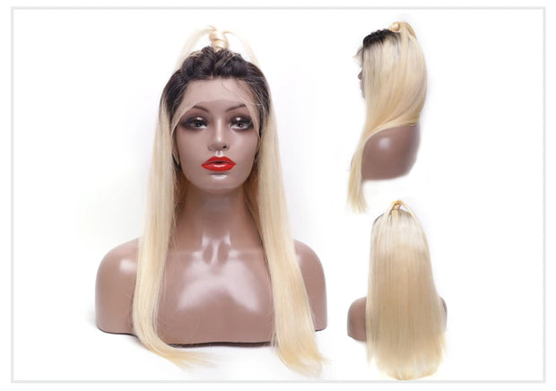 Ombre Blonde Lace Front Wigs