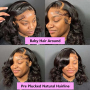 Body Wave Brazilian Human Hair Wigs