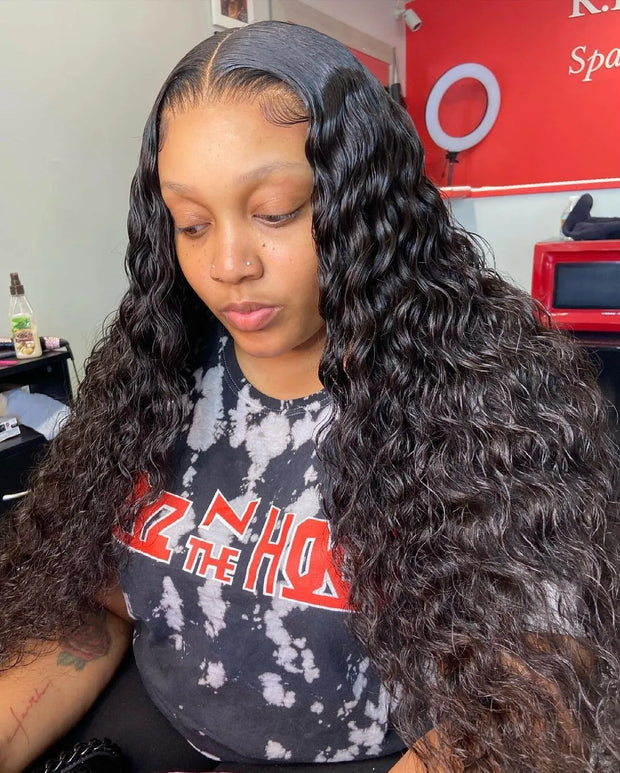 HD Deep Wave Lace Frontal Wig