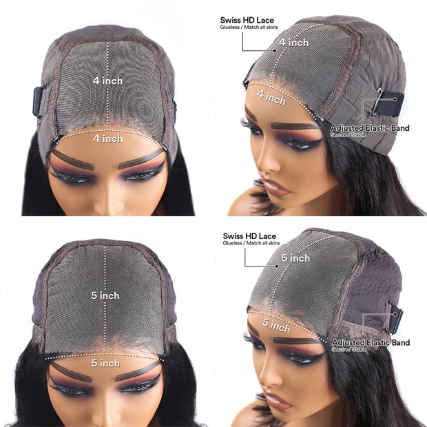 Deep Wave Human Hair Wigs