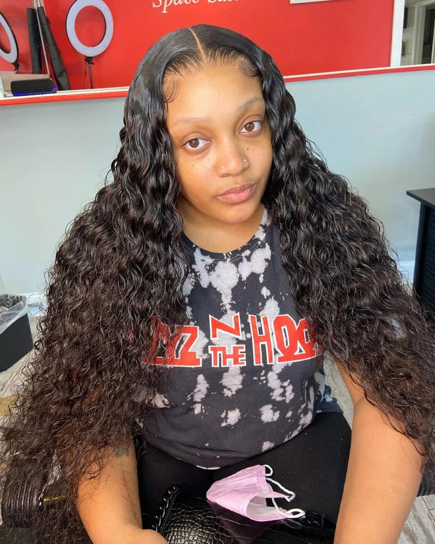 HD Deep Wave Lace Frontal Wig
