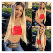 Ombre Blonde Lace Front Wigs