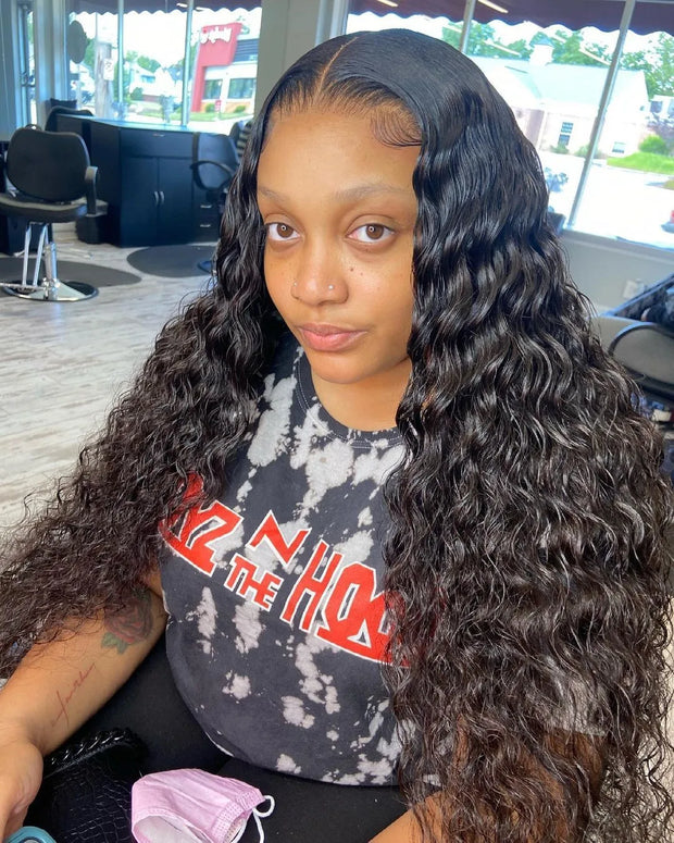 HD Deep Wave Lace Frontal Wig
