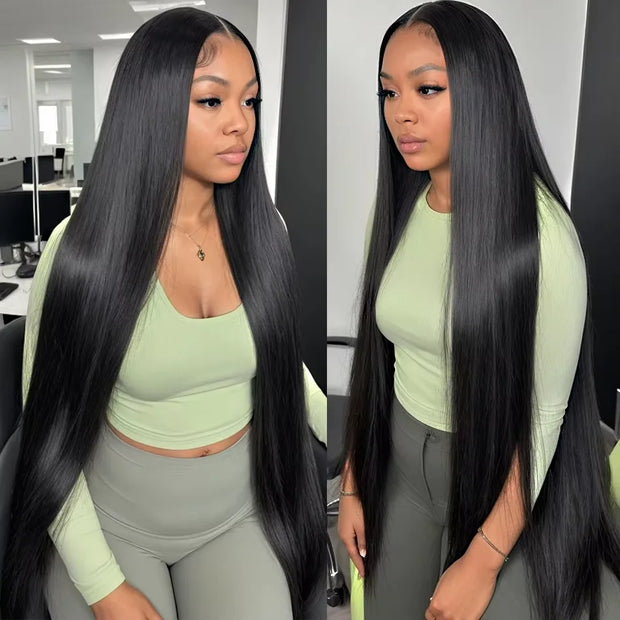 Straight Transparent Lace Frontal Wig