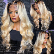 Ombre Blonde Lace Front Wigs
