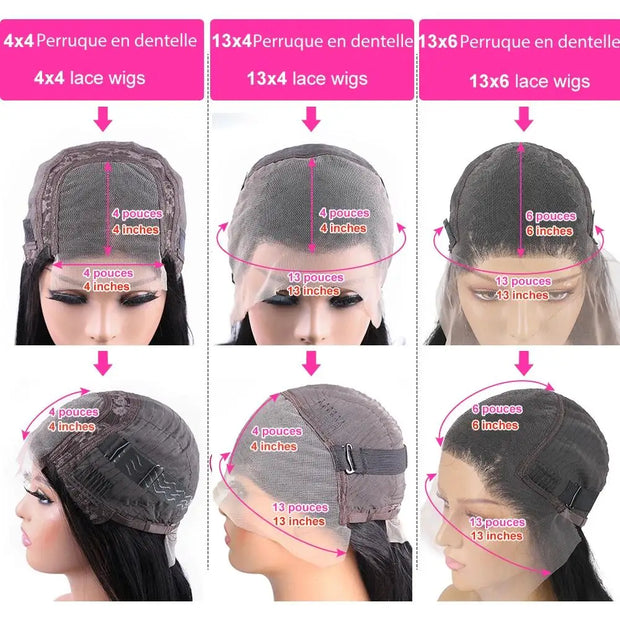 Honey Deep Wave Lace Frontal Wigs