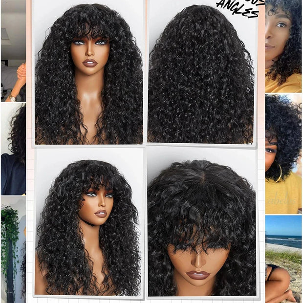 Water Wave Curly Hair Wigs