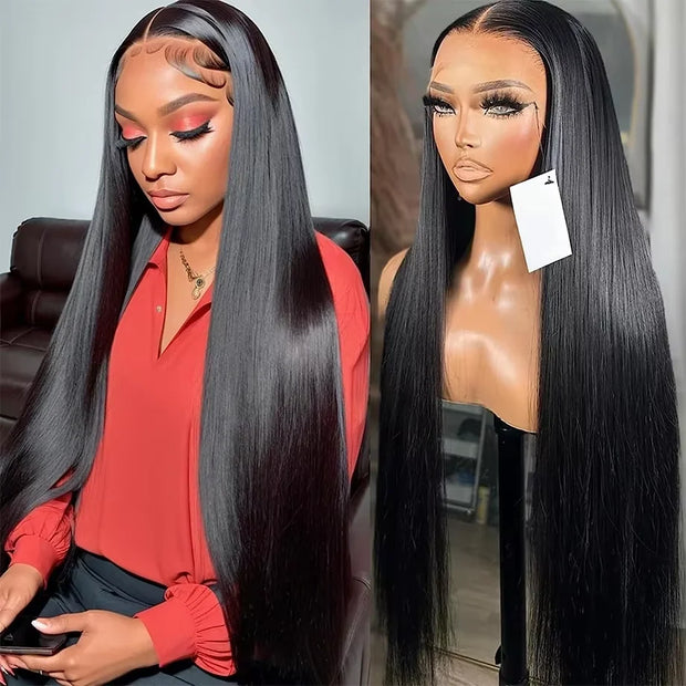 Straight Transparent Lace Frontal Wig