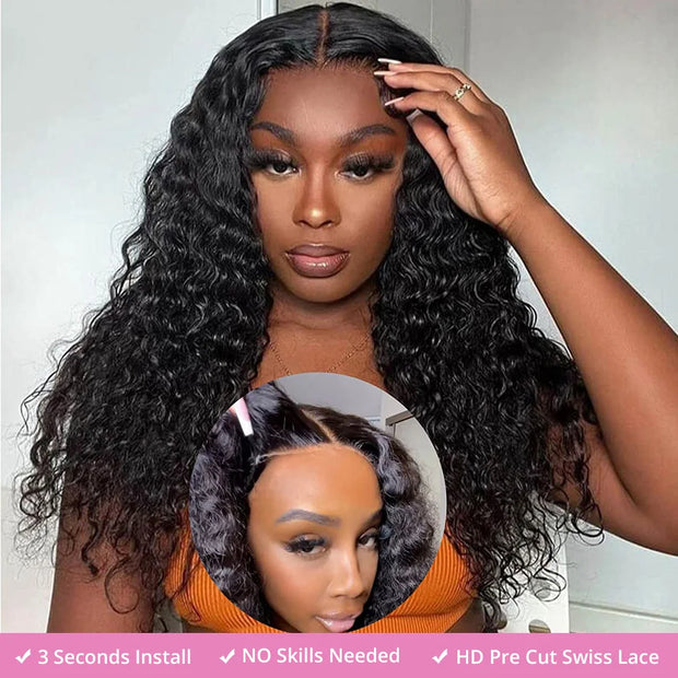 HD Deep Wave Lace Frontal Wig