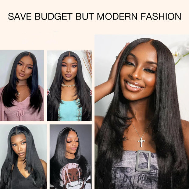 Straight Lace Glueless Wigs