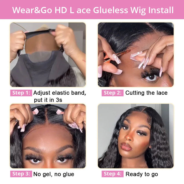 HD Deep Wave Lace Frontal Wig