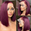 Velvet Burgundy Straight Bob