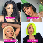 Luxe Closure Bob Wig